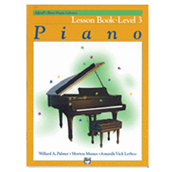 2109 Alfred's Basic Piano Course Lesson 3