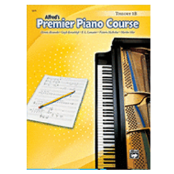 22174 Alfred's Premier Piano Course Theory 1B