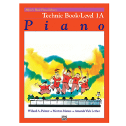 2460 Alfred's Basic Piano Library Technic 1A