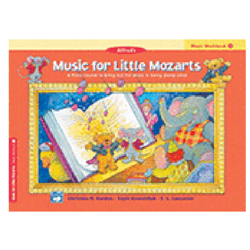 Alfred 14580 Music For Little Mozarts Workbook 1