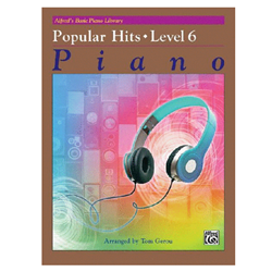 48260 Alfred's Basic Piano Library Popular Hits 6