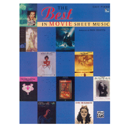 Alfred AF9760A The Best in Movie Sheet Music - Coates - Easy Piano