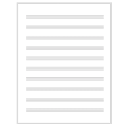 Music One Select 1MM10 Manuscript Pad 10 Stave
