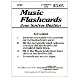 Neil A. Kjos Music Co GP27 Bastien Music Flashcards