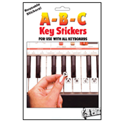 Hal Leonard HL1009 ABC Keyboard Stickers