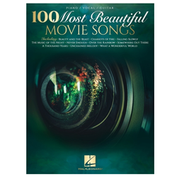Hal Leonard 327926 100 Most Beautiful Movie Songs - PVG