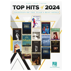 Hal Leonard HL1750181 Top Hits of 2024 - 14 of the Year'S Best Songs - PVG