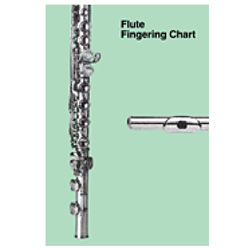 Hal Leonard HL14011341 Flute Fingering Chart