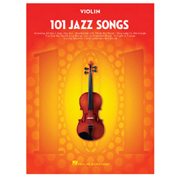 Hal Leonard HL146371 101 Jazz Songs - Violin