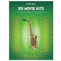 Hal Leonard HL158089 101 Movie Hits - Alto Sax