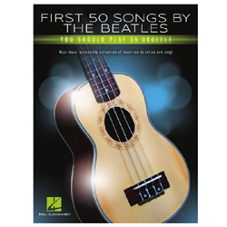 Hal Leonard HL334629 First 50 Songs By the Beatles-Uke Ukelele