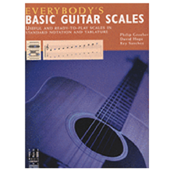 Alfred G1032 Everybody'S Basic Guitar Scales - Tab