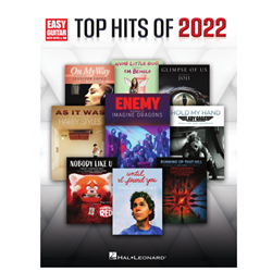 Hal Leonard HL1070338 Top Hits of 2022 Easy Guitar