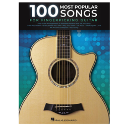 Hal Leonard HL276946 100 Most Popuar Songs For Fingerpicking Guitar