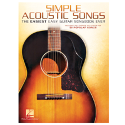 Hal Leonard HL287458 Simple Acoustic Songs