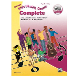 40521 Alfred's Kid's Ukulele Course Complete W/AA