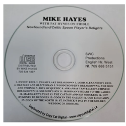 Dory Dan MIKE HAYES CD Mike Hayes Ft. Pat Hynes, Spoons CD