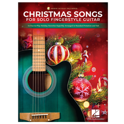 Hal Leonard HL1261904 Christmas Songs For Solo Fingerstyle Guitar