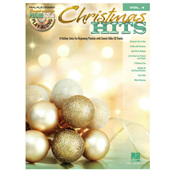 Hal Leonard HL316166 Christmas Hits Vol 4 Piano Solo Play-Along