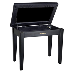 Roland RPB-100BK Piano Bench with Storage - Black