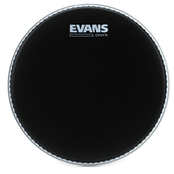Evans B10ONX2 10 Inch Onyx Drumhead - Tom Batter