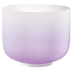 Meinl CSBC8B Sonic Energy Crystal Singing Bowl 8" Frosted Purple