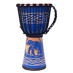 Ecko ECK INDIE60-EBLU Djembe Elephant Design - Blue