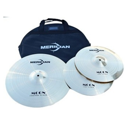 Meridian MOONPACK3 Moon Series Cymbals - 14" Hi-Hats And 18"crash/ride W/gigbag