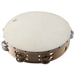 Mano Percussion MP-TH10-16NT Tambourine 10" Non Tunable