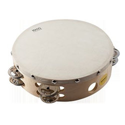 Mano Percussion MP-TH8-12NT 8" Non Tunable Tambourine