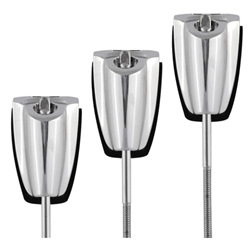 Dixon PDZC-4D 3-SP Die-Cast Bass Drum Claw W/rods - 3 Pack