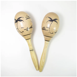 Viper VIP M600 Wood Maracas Large Pair
