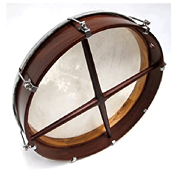 Cooper YP-17581 Tuneable 18" Irish Bodhran Goatshin