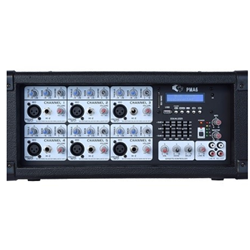 Groove Factory GRF PMA6 500 Watt 6 Channel Powered Mixer With Blue Tooth