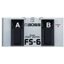 Boss FS-6 Dual Latch And Momentary Footswitch Pedal