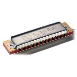 Hohner 1896BX-A Marine Band Harmonica - Key of A