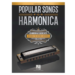Hal Leonard HL251081 Popular Songs For Harmonica