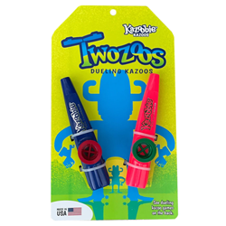 Kazoobie KTWZ-1 Dueling Kazoos - 2 Pack