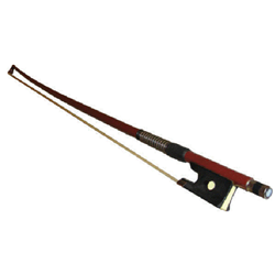 P&H PH1526 P & H Violin Bow, Fibreglass Stick, Natural Horse Hair 4/4
