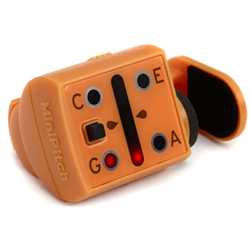 Korg MINIPITCH-OR Minipitch Ukulele Tuner Orange For Uke