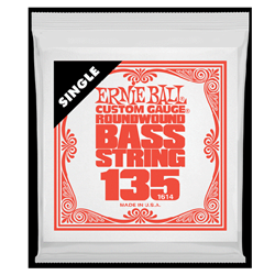 Ernie Ball 1614EB Nickel Wound Electric Bass Guitar String Single  - .135