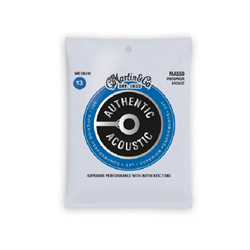 Martin 41Y18MA550 Authentic Acoustic Superior Performance Bronze Guitar Strings - Medium Gauge 13 - 56