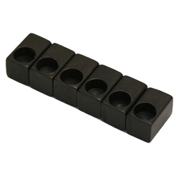 All Parts BP0114-003 Set of 6 Saddle Insert Blocks-Floyd Rose Blk