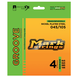 Markbass MB4GVNP45105LS Long Scale 4 Bass String 45-105 - Nickel Plated Steel