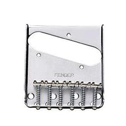 Fender 0990810000 6 Section Tele Bridge Assmbly - Chrome