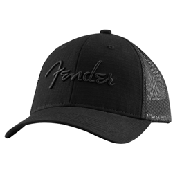 Fender 9122421300 Snap Back Pick Holder Hat - Black