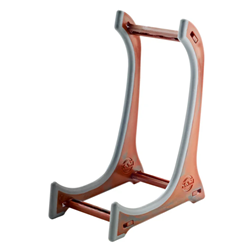 K&M 15550-BROWN Violin And Ukulele Display Stand