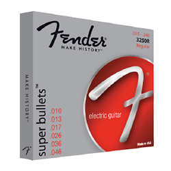 Fender 0733250406 3250 Super Bullets® Nickel Plated Guitar Strings