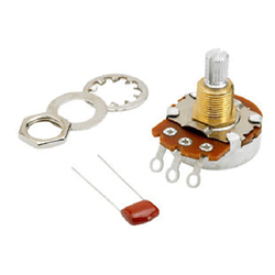 Fender 0990834000 500K Split Shaft Potentiometer (Volume or Tone)