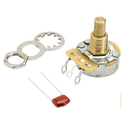 Fender 0990835000 500K Solid Shaft Potentiometer (Volume or Tone)